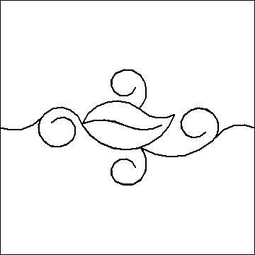 (image for) Diamond Leaf and Curl p2p-L03791* - Click Image to Close